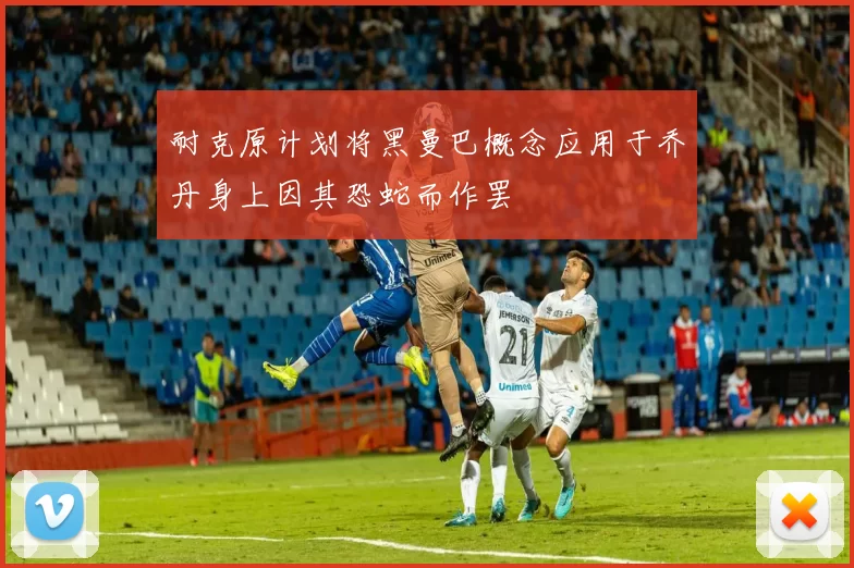 耐克原计划将黑曼巴概念应用于乔丹身上因其恐蛇而作罢