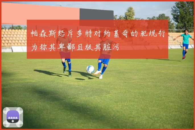 帕森斯怒斥多特对约基奇的犯规行为称其卑鄙且极其脏污